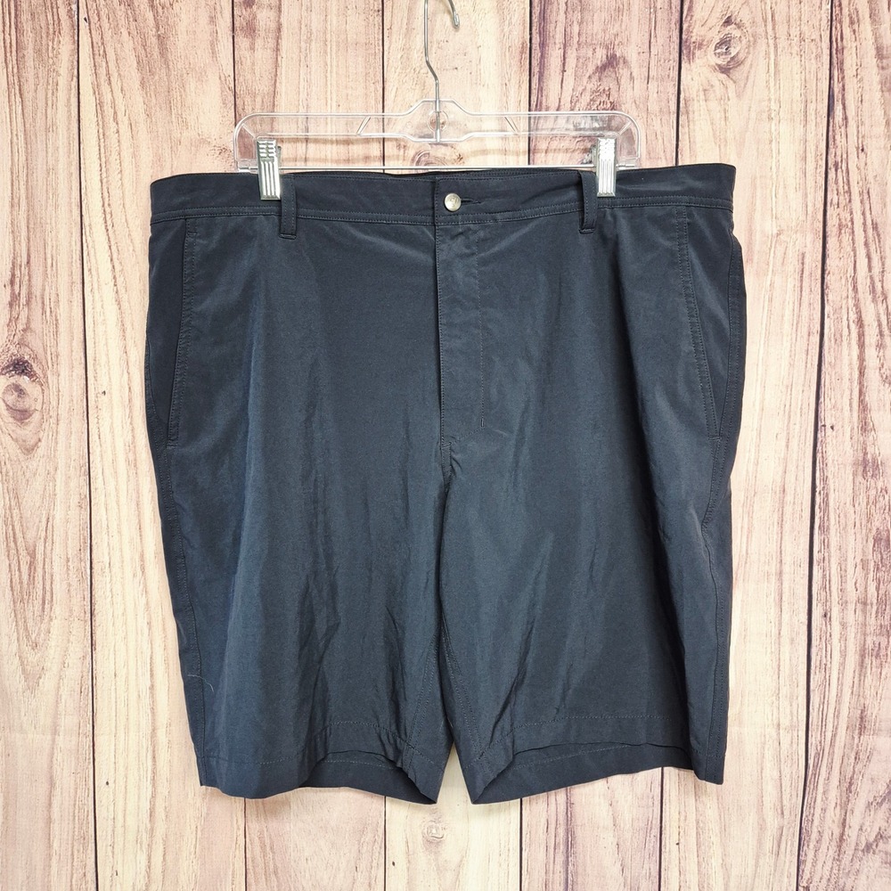 FootJoy Mens Performance Golf Shorts Navy Blue W40 Polyester Spandex Blend